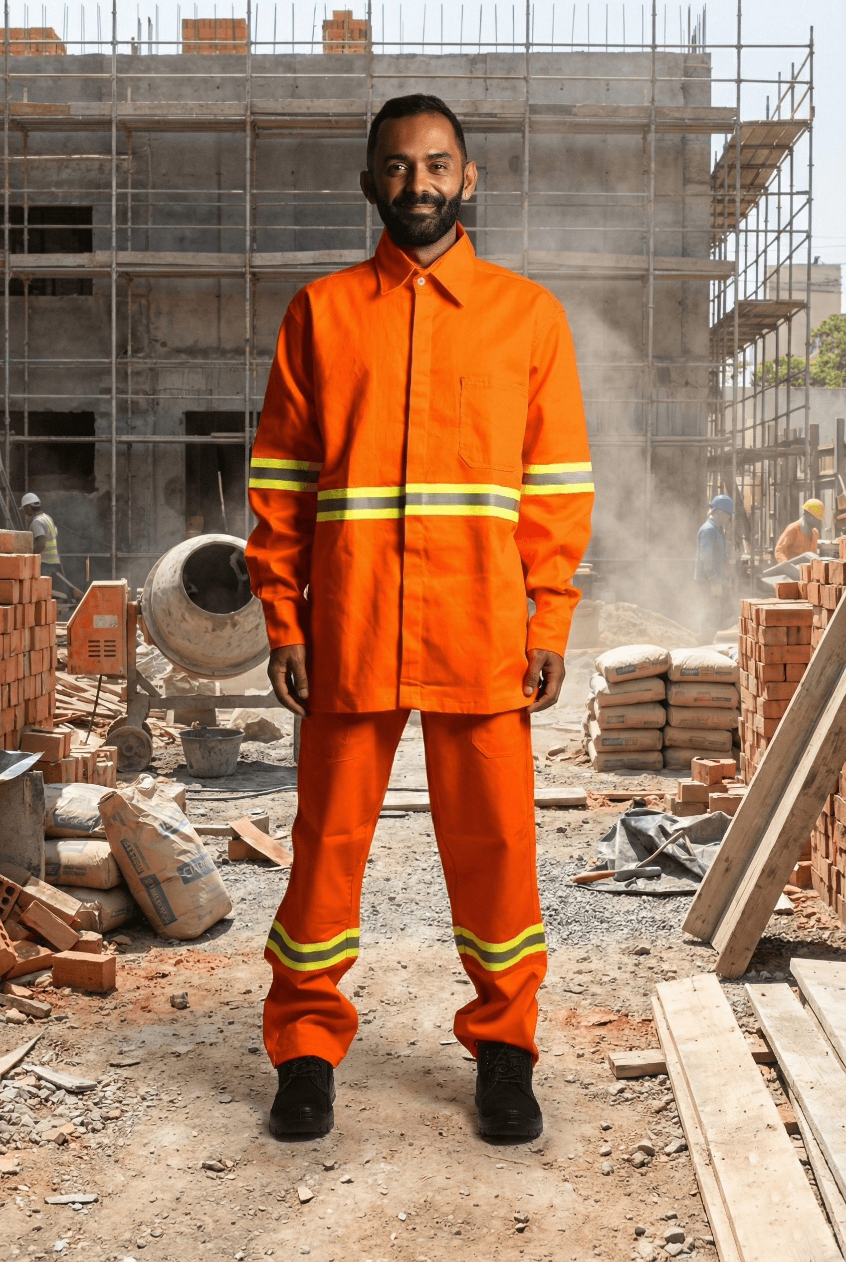 Linha industrial e construcao civil